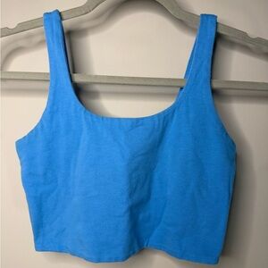Wild Fable Bright Blue Crop Top